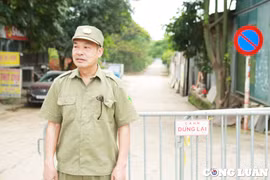 Hà Nội: Dân quân tự vệ chốt, trực ngày đêm ngăn chặn đổ trộm rác thải