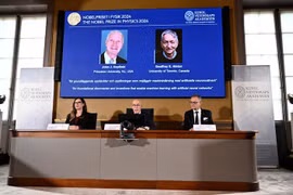 Giải Nobel Vật lý 2024 vinh danh hai nhà khoa học nhờ phát minh về công nghệ học máy