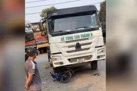 Thanh Hóa: Va chạm với xe bồn khiến một người tử vong