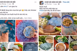 Nuốc Huế “phủ sóng” mạng xã hội, được thực khách săn đón kịch liệt