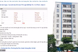 Nhiều căn hộ chung cư mini không đảm bảo an toàn vẫn được rao bán rầm rộ