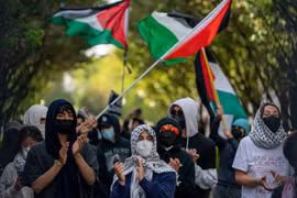 Trường đại học Mỹ dọa đuổi sinh viên biểu tình 'phản chiến' ở Gaza