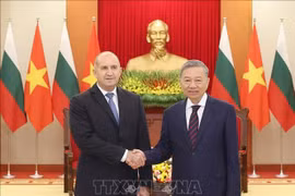 Tổng Bí thư Tô Lâm tiếp Tổng thống Bulgaria Rumen Radev