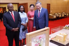 Tổng Bí thư, Chủ tịch nước Tô Lâm chủ trì chiêu đãi trọng thể Tổng thống Guinea-Bissau