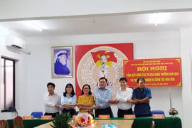 Cụm thi đua Hội Nhà báo các tỉnh Bắc sông Hậu ký kết giao ước thi đua năm 2025