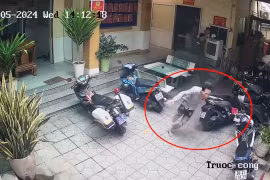Nghi phạm liều lĩnh chạy khỏi trụ sở công an phường
