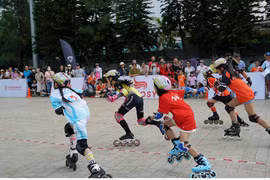 Hơn 300 vận động viên tranh tài tại giải Roller các CLB Hà Nội mở rộng 2024