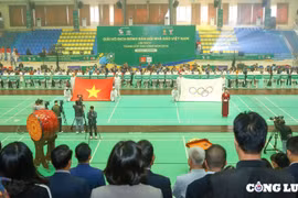 Khai mạc Giải vô địch Bóng bàn Hội Nhà báo Việt Nam lần thứ 17 - Tranh cúp Sao Vàng 2024