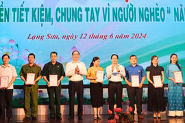 Lạng Sơn: Lan tỏa phong trào “Gửi tiền tiết kiệm, chung tay vì người nghèo” năm 2024
