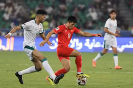 Đội tuyển Việt Nam thua Iraq ở vòng loại 2 World Cup 2026