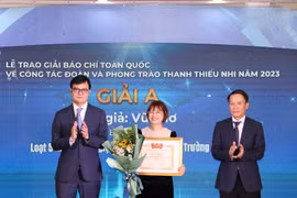 Trao Giải báo chí toàn quốc về công tác Đoàn và phong trào thanh thiếu nhi năm 2023