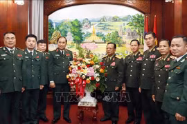 Bộ Quốc phòng Việt Nam chúc mừng 75 năm Ngày thành lập Quân đội Nhân dân Lào