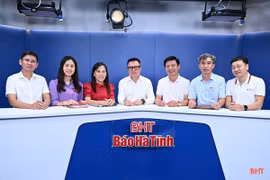 Tổng Biên tập Báo Nhân Dân thăm và làm việc tại Báo Hà Tĩnh