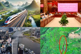 Nóng 18h: Xuất hiện vết nứt chạy dài hàng chục mét trên quả đồi ở Lâm Đồng
