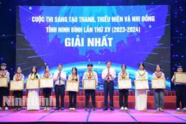 Khơi dậy tiềm năng, đam mê sáng tạo khoa học trong thanh, thiếu niên và nhi đồng Ninh Bình