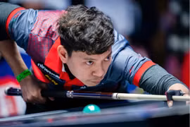 Cơ thủ Dương Quốc Hoàng dừng bước tại Hanoi Open Pool Championship 2024