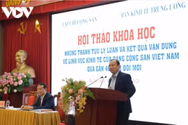 Bộ Biên tập Tạp chí Cộng sản tổ chức hội thảo khoa học về thành tựu kinh tế 40 năm đổi mới