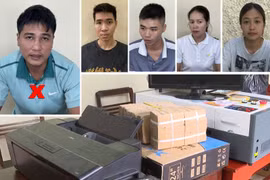 Triệt phá đường dây sản xuất giấy phép lái xe, đăng ký xe giả