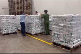 Hà Nội phát hiện 11,9 tấn dạ dày lợn nhập lậu
