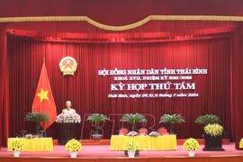 Sáng nay (10/7) khai mạc kỳ họp thứ tám, HĐND tỉnh Thái Bình khóa XVII, nhiệm kỳ 2021 – 2026