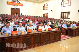 Ninh Bình: Tập trung chỉ đạo kiểm tra, giám sát tổ chức đảng gắn với người đứng đầu