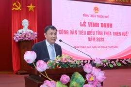 Giáo sư Phạm Như Hiệp được vinh danh là công dân tiêu biểu tỉnh Thừa Thiên Huế