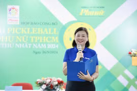 Công bố giải Pickleball Báo Phụ nữ TPHCM lần thứ nhất