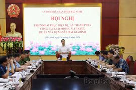 Bắc Ninh phấn đấu bàn giao mặt bằng xây dựng dự án sân bay Gia Bình trước ngày 1/12/2024