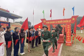 Phú Thọ: Gần 2.000 tân binh lên đường nhập ngũ, tham gia nghĩa vụ