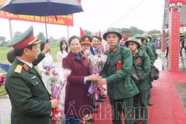 Hà Nam: Hơn 1.500 tân binh lên đường nhập ngũ, tham gia nghĩa vụ