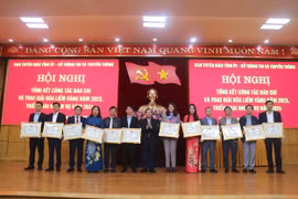 Thanh Hóa: Tổng kết công tác báo chí và trao giải Búa Liềm Vàng năm 2023