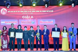 Hà Nội tổ chức Giải Báo chí xây dựng Đảng lần thứ VII