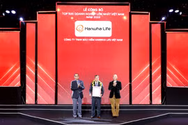 Hanwha Life Việt Nam tiếp tục nằm trong top 500 doanh nghiệp lớn nhất Việt Nam