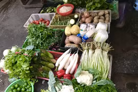 Rét đậm kéo dài, giá rau xanh đắt ngang thịt cá