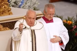 Giáo hoàng Francis kêu gọi ngừng bắn ở Gaza trong Lễ Phục sinh