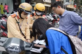 Hà Nội: Xử lý hơn 1.600 trường hợp học sinh vi phạm trật tự an toàn giao thông