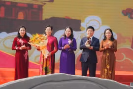 Phó Chủ tịch nước Võ Thị Ánh Xuân dự Hội Xuân Tam Chúc năm 2024