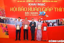 Hội báo Xuân Giáp Thìn tỉnh Bắc Giang: Không gian văn hóa nhiều ý nghĩa