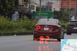 Thái Bình công bố 70 xe bị phạt nguội