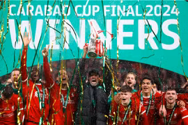 Đánh bại Chelsea, Liverpool vô địch Cúp Liên đoàn Anh 2023/24