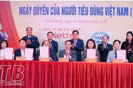 Doanh nghiệp Thái Bình ký cam kết cung cấp dịch vụ bảo đảm an toàn, chất lượng vì người tiêu dùng