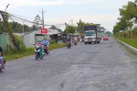 Chưa có tiền để nâng cấp, sửa chữa Quốc lộ 80 qua địa bàn TP.Cần Thơ