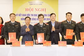 Thanh tra 9 tỉnh đồng bằng sông Hồng ký giao ước thi đua năm 2024