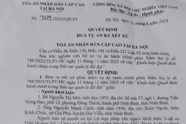 Vụ người dân kiện UBND huyện Gia Viễn yêu cầu hủy GCNQSDĐ: Cần một bản án công tâm, khách quan!