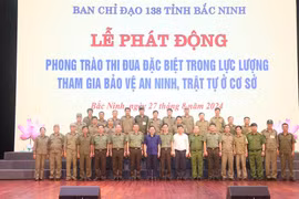 Bắc Ninh: Phát động phong trào thi đua đặc biệt trong Lực lượng tham gia bảo vệ an ninh, trật tự ở cơ sở