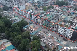 Hà Nội: Cận cảnh dự án đường Phương Mai - sông Lừ 'vướng' giải phóng mặt bằng