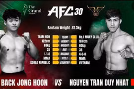 Nguyễn Trần Duy Nhất tái xuất làng MMA, chạm trán đối thủ Hàn Quốc