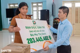 Báo Dân trí khởi công 5 ngôi nhà Nhân ái cho các hộ có hoàn cảnh đặc biệt khó khăn