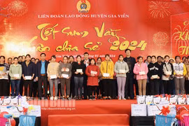 Những đơn vị đầu tiên ở Ninh Bình tổ chức ‘Tết sum vầy - Xuân chia sẻ’ cho đoàn viên, người lao động