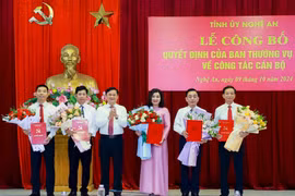 Tỉnh ủy Nghệ An điều động, luân chuyển, bổ nhiệm nhiều cán bộ chủ chốt
